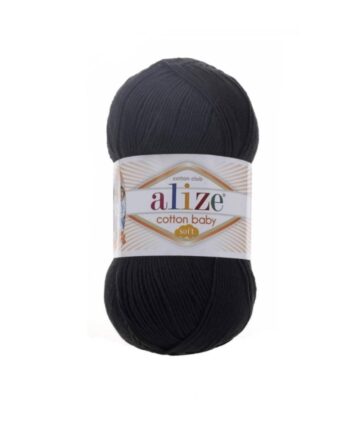 Cotton Baby Soft Black 60