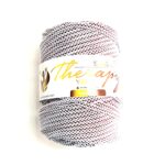 Μακό Κορδόνι Lurex σε δίχτυ 7mm Bordoeux 01