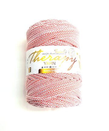Μακό Κορδόνι Lurex σε δίχτυ Coral 02