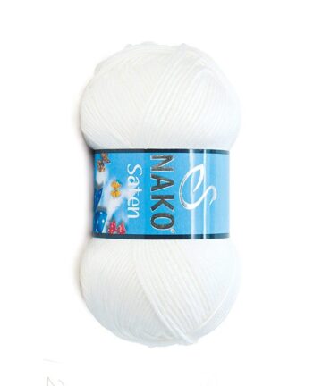 Saten White 208
