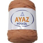 Ayaz Cotton Twist 4mm Taba 1221