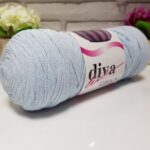 Diva Cotton Ribbon Soft Blue 1000