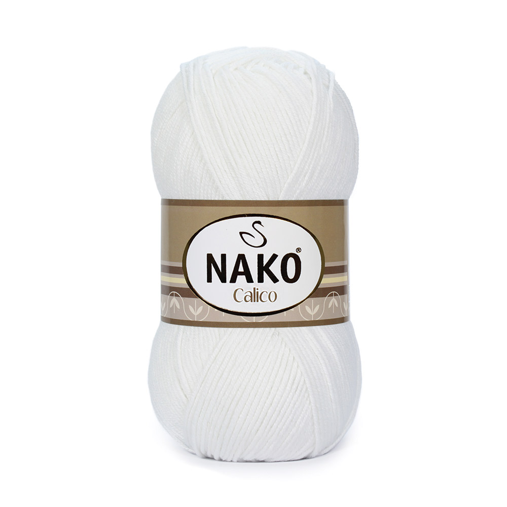 Nako Calico White 208