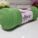 Diva Cotton Ribbon Apple Green 1969