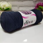 Diva Cotton Ribbon Navy Blue 2112