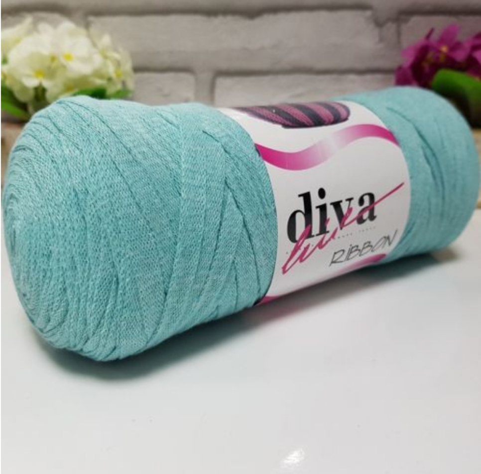 Diva Cotton Ribbon Mint 2119