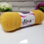 Diva Cotton Ribbon Yellow 2123