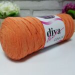 Diva Cotton Ribbon Orange 979