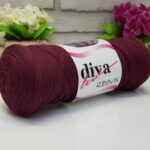 Diva Cotton  Ribbon Bordeaux  999
