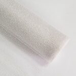 Τούλι πουά 100cm X 80cm λευκό  85