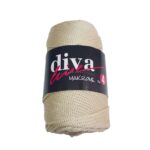Diva Makrame 4mm Soft Beige 18
