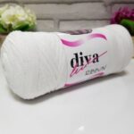 Diva Cotton Ribbon White 2101