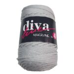 Diva Makrame 4mm Light Grey 60