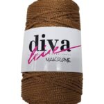 Diva Makrame 3mm Dark Beige 44