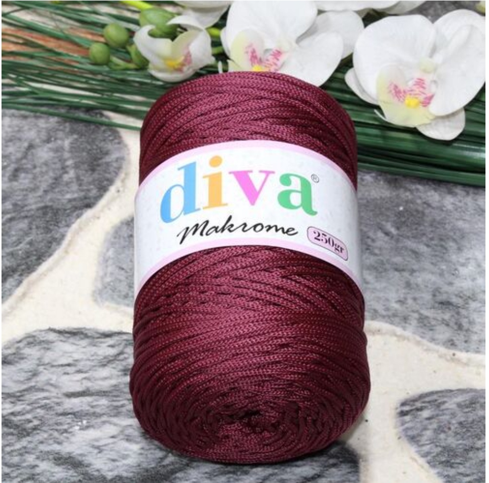Diva Makrame Polip Bordoeux 110