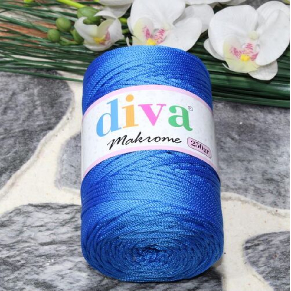 Diva Makrame Polip Sax Blue 240