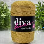 Diva Makrame 4mm Gold 50