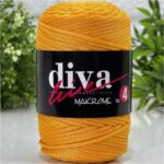 Diva Makrame 4mm Dark Yellow 58