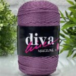 Diva Makrame 4mm Dark Rose 77
