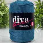 Diva Makrame 4mm Petrol 238