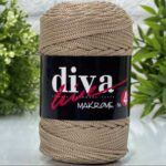 Diva Makrame 4mm Vizon 40