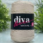 Diva Makrame 4mm Light Beige 30