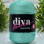 Diva Makrame 4mm Mint Green 169