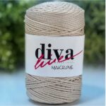 Diva Makrame 3mm Light Beige 30
