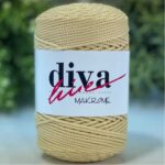 Diva Makrame 3mm Light Beige 35