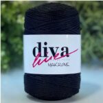 Diva Makrame 3mm Black 270