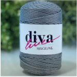 Diva Makrame 3mm Dark Gray 64
