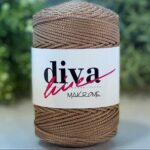 Diva Makrame 3mm Camel 38