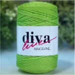 Diva Makrame 3mm Pistachio Green 170