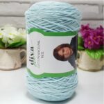Makrame Cotton Slim Soft Mint 1001