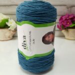 Makrame Cotton Slim Petrol 10328