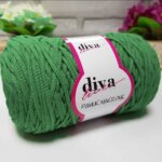 Diva Cotton 4mm Apple Green 1969