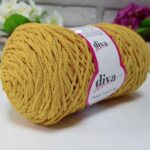 Diva Cotton 4mm Mustard 1974