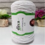 Makrame Cotton Slim White 2101