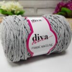 Diva Cotton 4mm Light Grey 2107