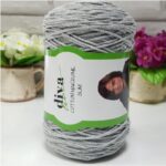 Makrame Cotton Slim Light Grey 2107