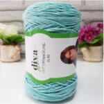 Makrame Cotton Slim Mint Green 2119