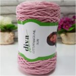 Makrame Cotton Slim Light Pink 2130