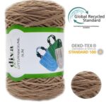 Makrame Cotton Slim Milky Coffee 222