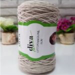 Makrame Cotton Slim Beige 2305