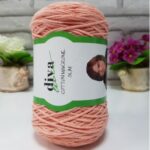 Makrame Cotton Slim Salmon 2588