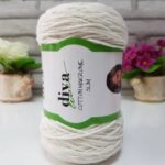 Makrame Cotton Slim Cream 288