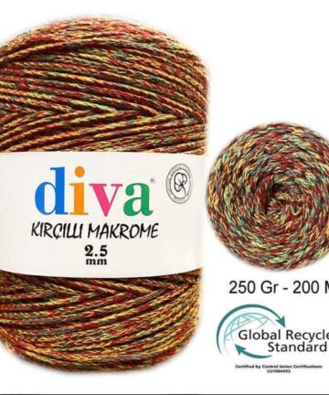 Diva Cotton Multicolor 85%Cotton 15%Polyester