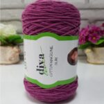 Makrame Cotton Slim Damson 60
