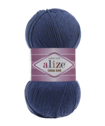 Cotton Gold Midnight Blue 279
