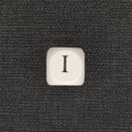 Ξύλινος  Κύβος 10x10mm (I)